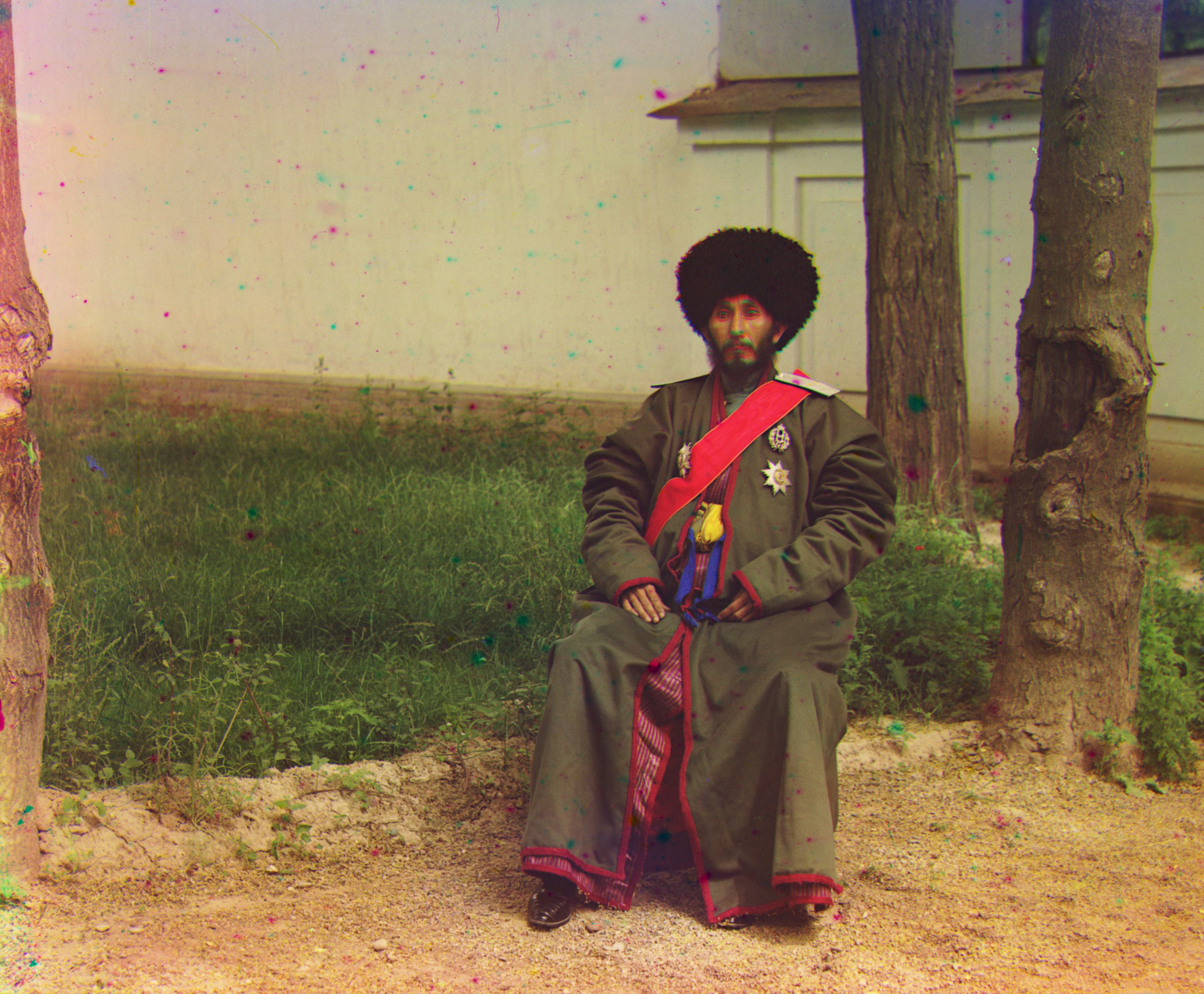 person sitting by tree